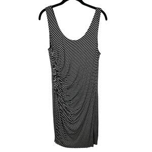 Bailey 44 Dear One Black & White Striped Dress Women's Large